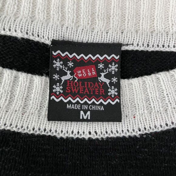 Well Worn NWOT NASA Explorer 1992 Knit Sweater Size M Ugly Holiday Sweater - Picture 6 of 8